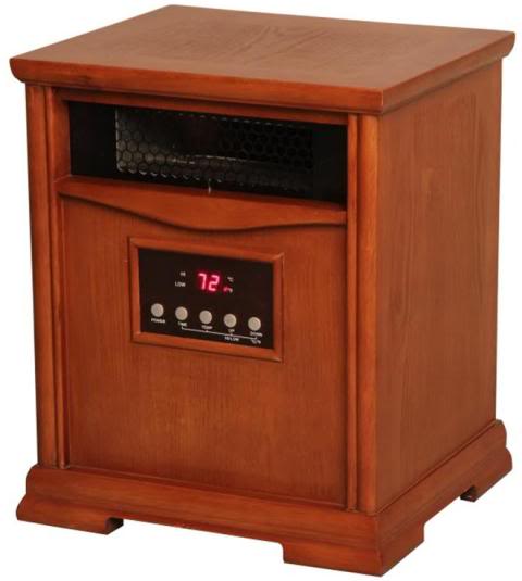  life SMART Stealth-6 1800 sq ft. Infrared Quartz Heater